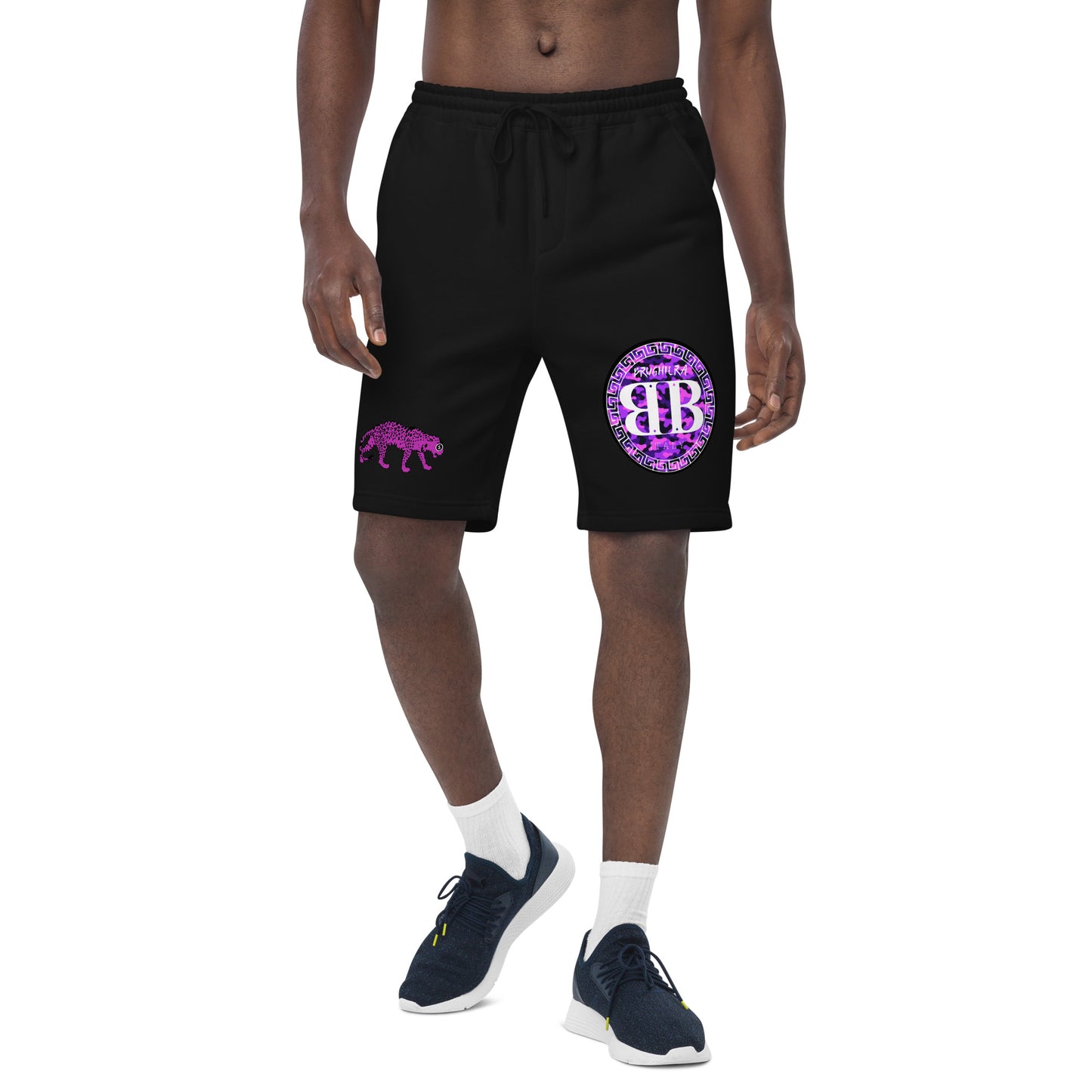 SECTION BRUGHIERA PURPLE CAMO GRAPHIC SHORTS